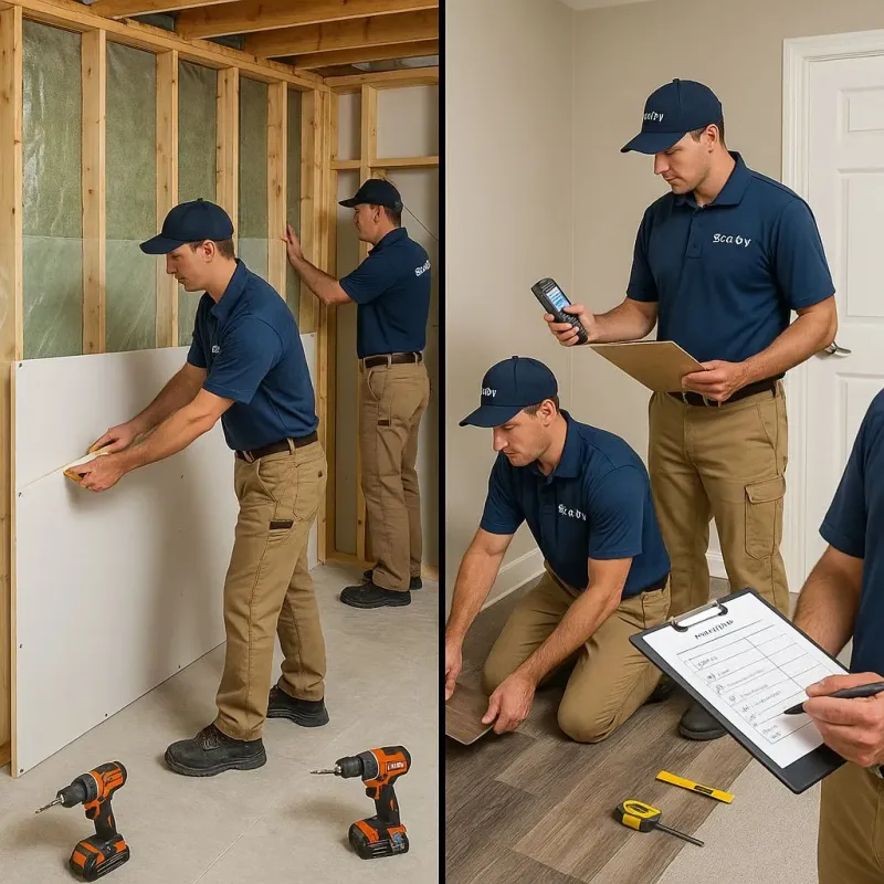 Repairs and Reconstruction process in Gallatin County, KY